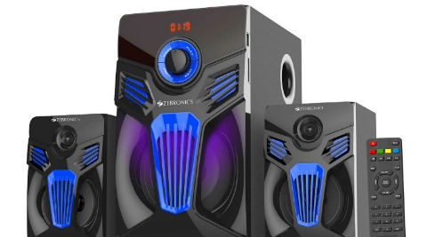 Zebronics BTRUCF fantasy 2.1 speakers launched at Rs 2,626