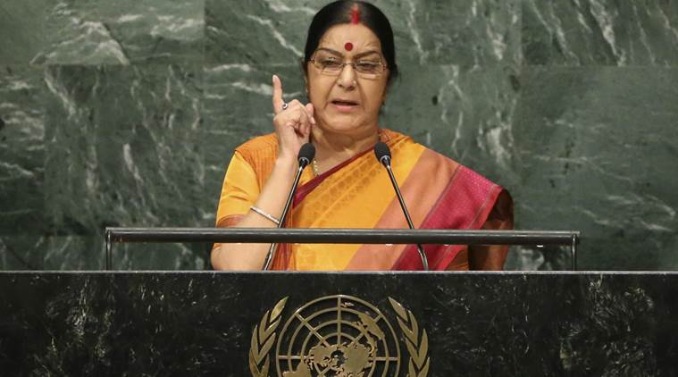 Sushma swaraj speech at UNGA