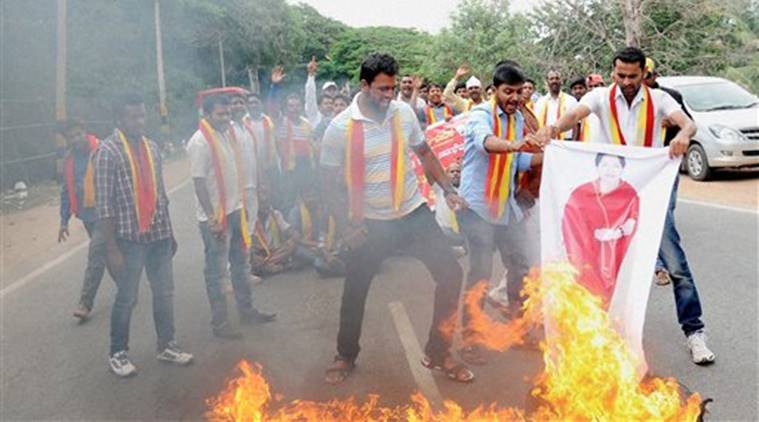 Image result for tamil nadu karnataka cauvery issue