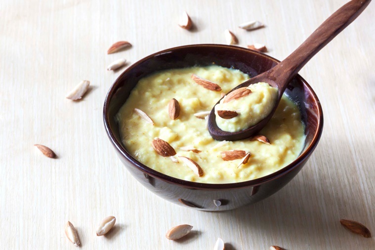 Basundi is a rich, creamy, thickened milk, flavored with saffron & nuts. In North India, a similar dish goes by the name 