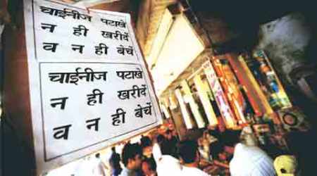 chinese firecrackers, ban chinese goods, diwali, diwali firecrackers, air pollution, india, festival crackers, diwali, latest news, indian express, india news