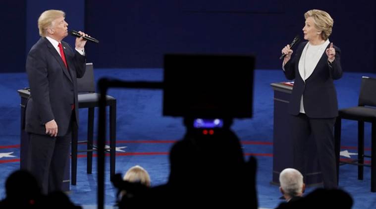 Second Presidential Debate Trump Calls Clinton A Devil She Says He