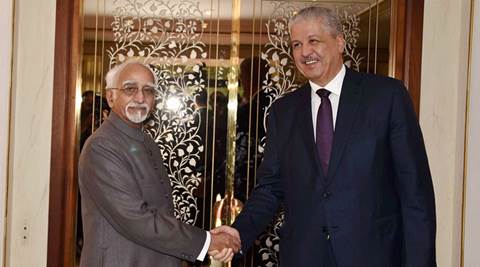 Jammu and Kashmir integral part of India: Algeria - The Indian Express