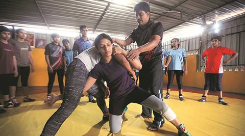 Maharashtra's only residential akhara for women to train wrestlers ... - The Indian Express