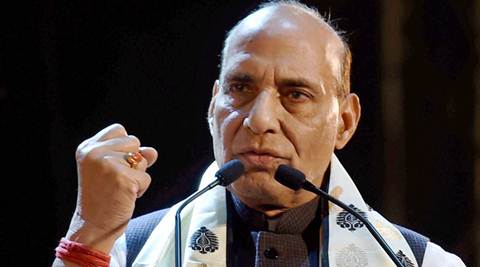 Rajnath Singh leaves for Bahrain, to raise Pakistan sponsored terror in India - The Indian Express