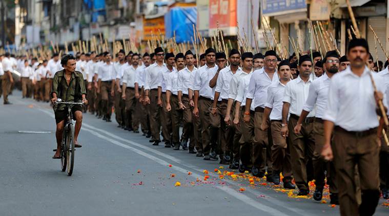 RSS, RSS in 2016, RSS 2016, Rashtriya Swayamsevak Sangh, Sangh, Rashtriya Swayamsevak Sangh 2016, Mohan Bhagwat, Bhagwat, RSS Mohan Bhagwat, Narendra Modi, Modi, PM Modi RSS, RSS Modi, Modi government, 3 years of modi government, Morarji Desai, RSs dress, RSS dress change, RSS units, Swayamsevaks, RSs news, india news, indian express news, yearender 2016