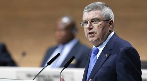 Thomas Bach proposes holding 2020 Tokyo Olympics in disaster area - The Indian Express