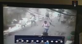 Delhi: Naya Bazar Explosion Cctv Footage