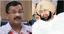 Twitter War Between Congress Leader Amarinder Singh & Delhi CM Arvind Kejriwal