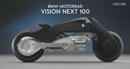 BMW Motorrad VISION NEXT 100: The Motorbike Of The Future