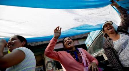 Argentines protesters demand law to fight growing poverty