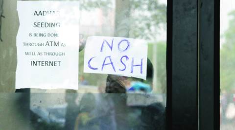 demonetisation, currency ban, cash crunch, new notes, atm, atm queues, india news, education news, indian express,