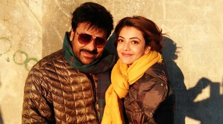 Image result for chiranjeevi and kajal