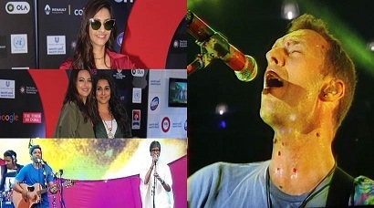 Coldplay, Chris Martin, Global Citizen Festival India