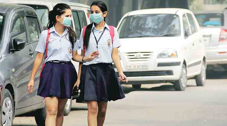 delhi pollution, pollution, delhi education, delhi smog, air pollution, delhi schools, education news, indian express, 