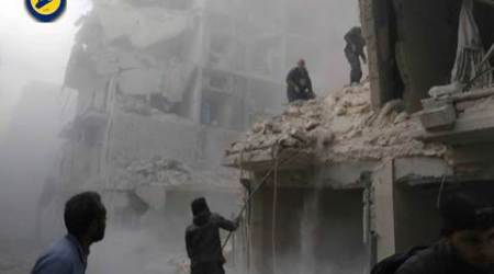 Rebel fire on west Aleppo kills 7 children: Syria state TV