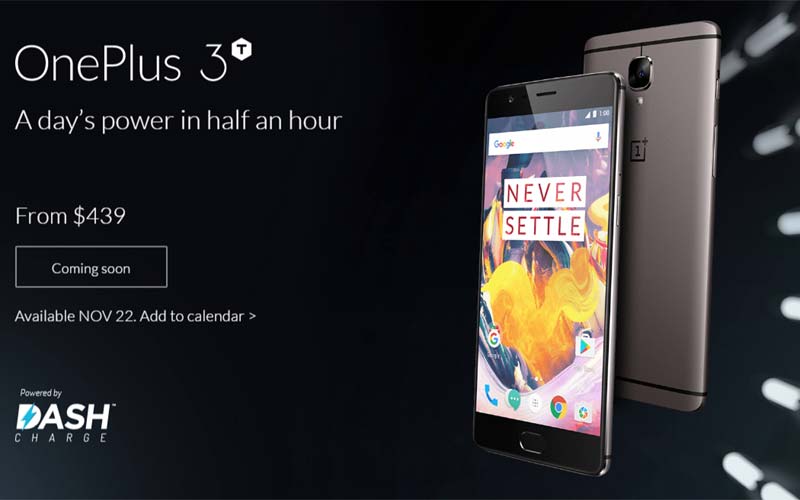 OnePlus 3T