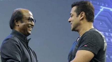 Rajinikanth’s 2.0 first look launch: Salman Khan arrives uninvited, steals limelight