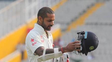 Dhawan looks good as Delhi score 37 vs Rajasthan's 238