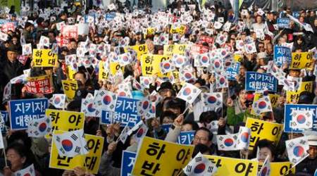 South Koreans to protest against President Park in large numbers