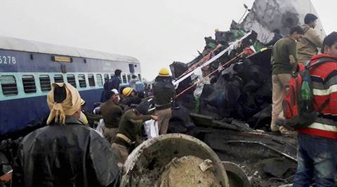 Biggest Rail tragedy in 6  years: Indore-Patna Express train at a speed of 110 kmph, derailment kills 120, many feared trapped; fractured rail likely cause - The Indian Express
