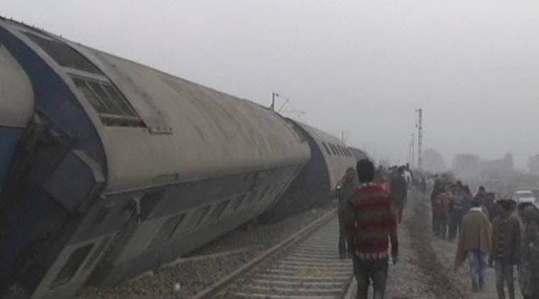 Express train derails in Telangana