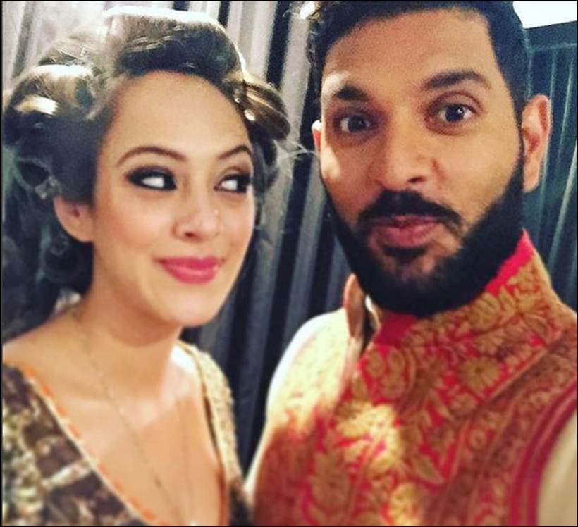 Yuvraj Singh, hazel keech