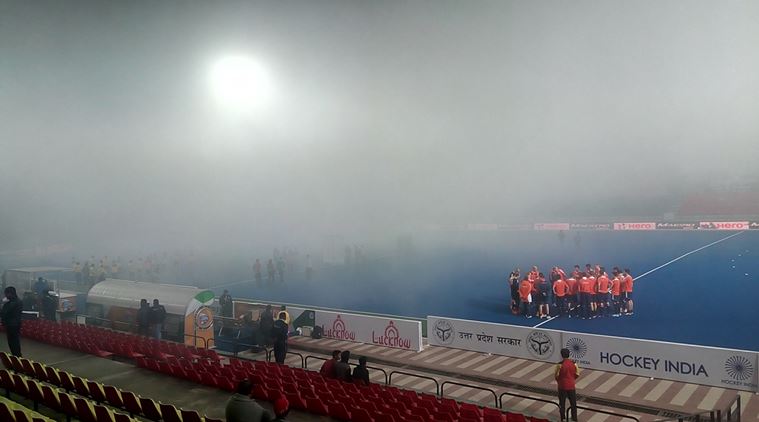 With matches, on some days, scheduled at 10am and 8pm, fog is a genuine concern (India play every match under lights). (Source: Express Photo)
