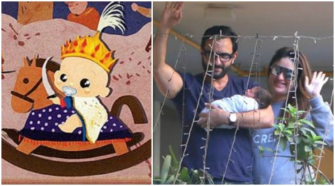 Saif Ali Khan has baby son Taimur on his mind and his  WhatsApp image reflects that, see pic