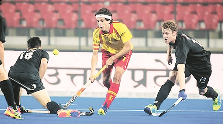 India vs Spain, hockey, India vs Spain hockey, junior hockey world cup, lucknow hockey event, Enrique Gonzalez, indian express sports, sports, hockey