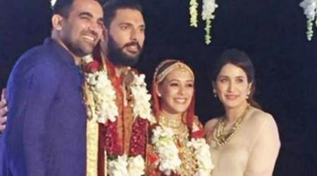 Is Zaheer Khan dating Chak De girl Sagarika Ghatge? Pics from Yuvraj Singh-Hazel Keech wedding are a dead giveaway