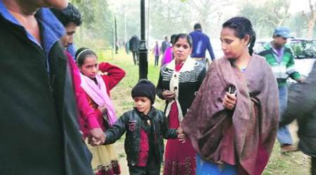 Lost and found: Couple reunited with 7-year-old amid chaos