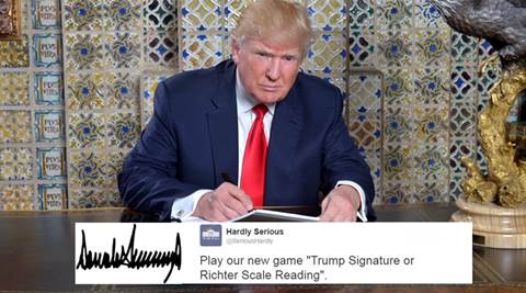 When Donald Trump’s ‘terrifying’ Signature Got Twitterati LOL-ing | The ...