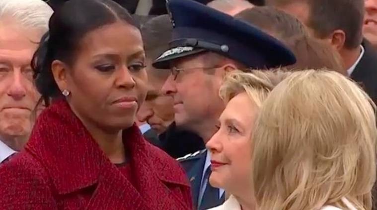 Image result for michelle obama looking mad at event