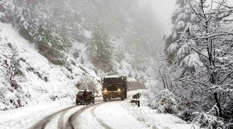 Jammu-Srinagar highway partially opened | The Indian Express - The Indian Express