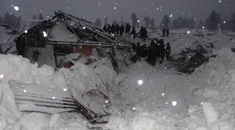 Avalanche, kashmir Avalanche, remains of Soldiers in Kashmir, Kashmir Avalanche dead soldiers, Avalanche in Kashmir news, Latest news, India news, National news