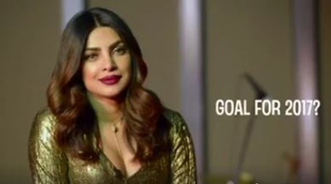 Priyanka Chopra wants to quit her addictions in 2017. Will she  be successful? Watch video