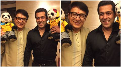 Salman Khan gets adorable click with Kung Fu Yoga star Jackie  Chan, see pic