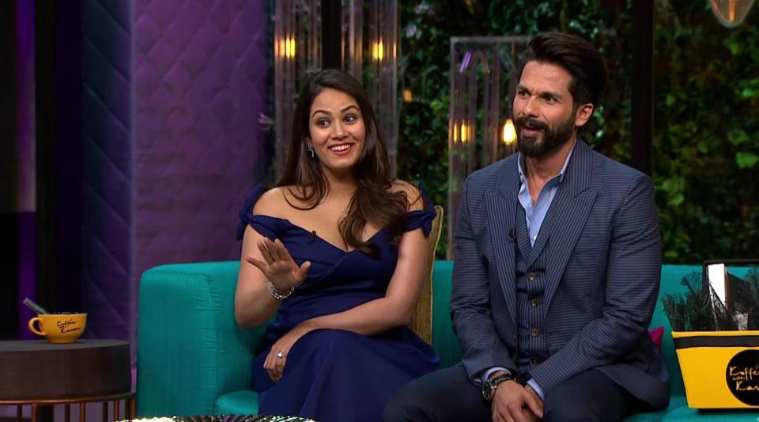 Image result for shahid kapoor mira koffee