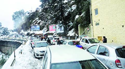 Shimla struggles without power, water and mobility - The Indian Express