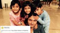 Shirish Kunder's response to the troll who asked him if his kids were Hindu or Muslim is winning the Internet
