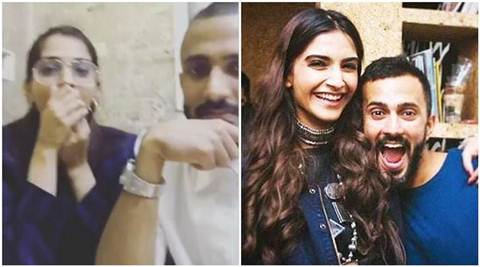 Sonam Kapoor is like a kid in company of beau Anand Ahuja. Watch video