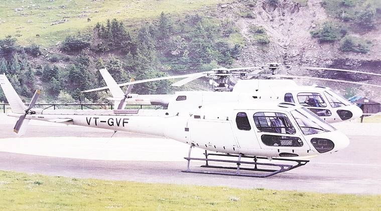 Rose fest, Rose fest Chandigarh, helicopter ride, Chandigarh fest helicopter ride, Eurocopter AS350 B3 helicopter, Green Hawk Air Private Limited, indian express news