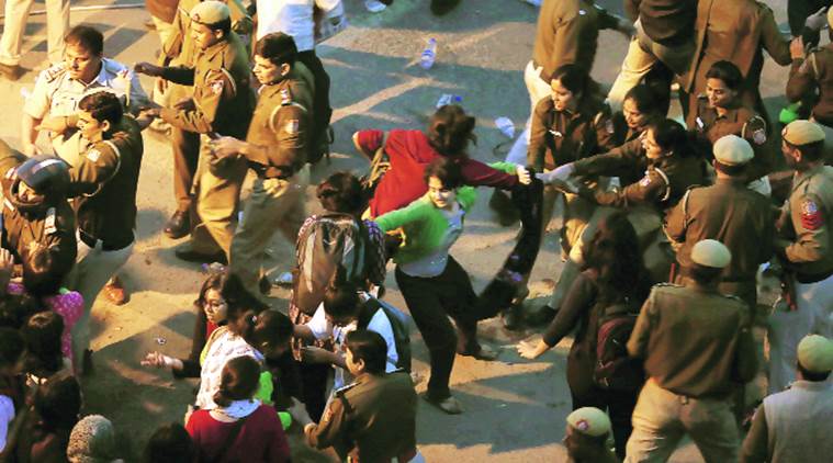 Ramjas violence, Ramjas college, ABVP, AISA, anti national slogans, delhi police, DCW, Delhi Commission for Women, Swati Maliwal, protesters molested, indian express, india news, latest news