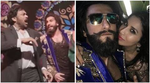 Ranveer Singh dances with Tollywood megastar Chiranjeevi.  Watch this video to experience magic