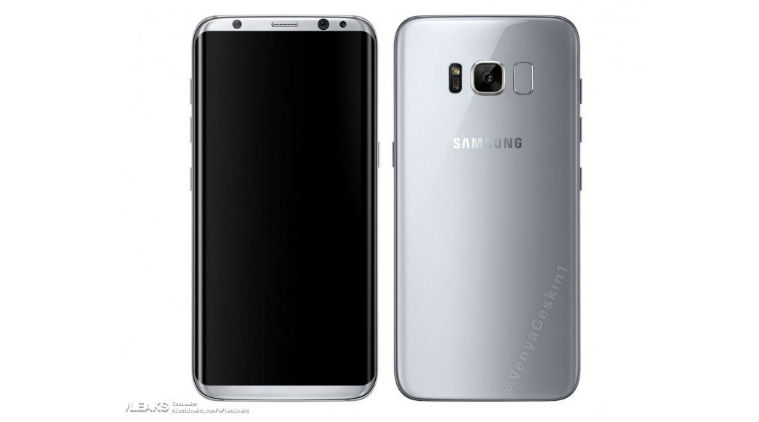 Samsung, Samsung Galaxy S8, Galaxy S8, Galaxy S8 leaked render, Galaxy S8 leaked image, Galaxy S8 rendered image, Galaxy S8 features, Galaxy S8 launch, Galaxy S8 price, Galaxy S8 availability, Galaxy S8 specifications, Bixby, smartphones, technology, technology news