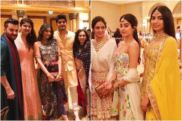 PHOTOS: Sonam Kapoor, Arjun Kapoor, Jhanvi Kapoor turn true baraatis at