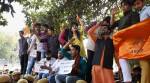 ABVP protests, demands inclusion of gangrape charge; police say no evidence of it yet