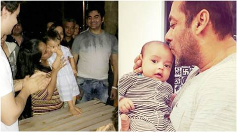 Salman Khan nephew Ahil birthday: Actor flies 22 hours to  party with family, Iulia Vantur in Maldives. See inside pics, videos