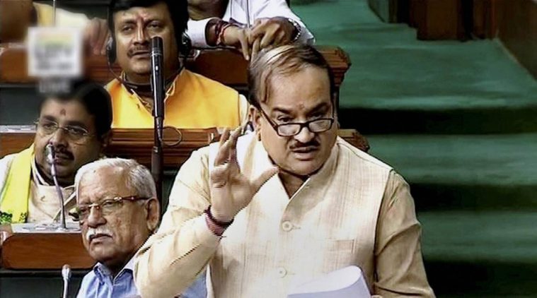 Cong gives notice for breach of privilege against Union minister Ananth Kumar